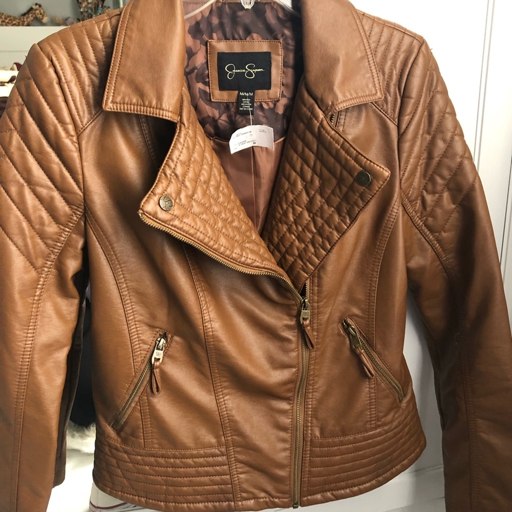 Jessica Simpson Leather Jacket